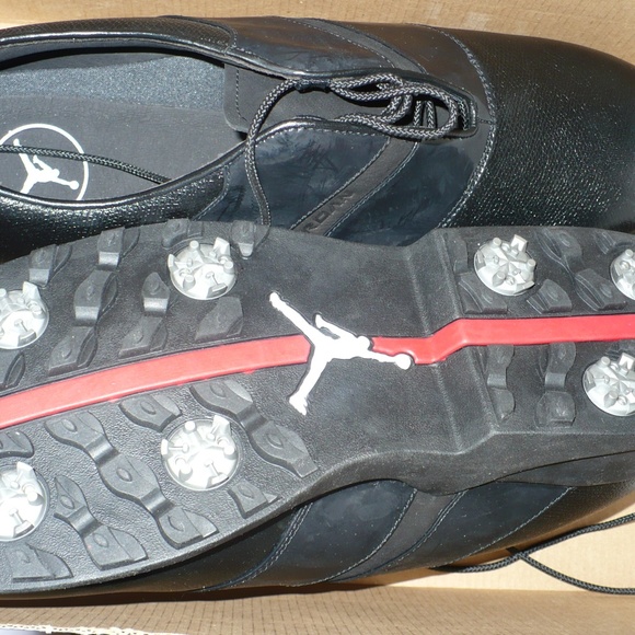 Jordan Black/Black Par 23 Golf Shoes main image 4